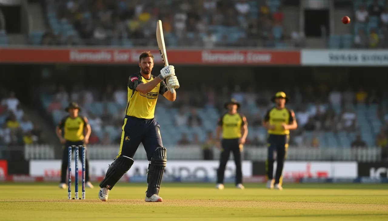 Vince Fires Hampshire to Finals Day With Stunning 125
