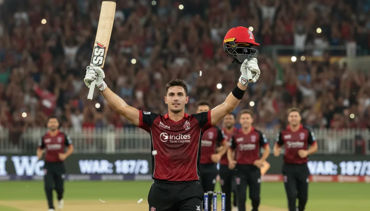 Webster's maiden T20 ton fires Warwickshire to breakthrough win