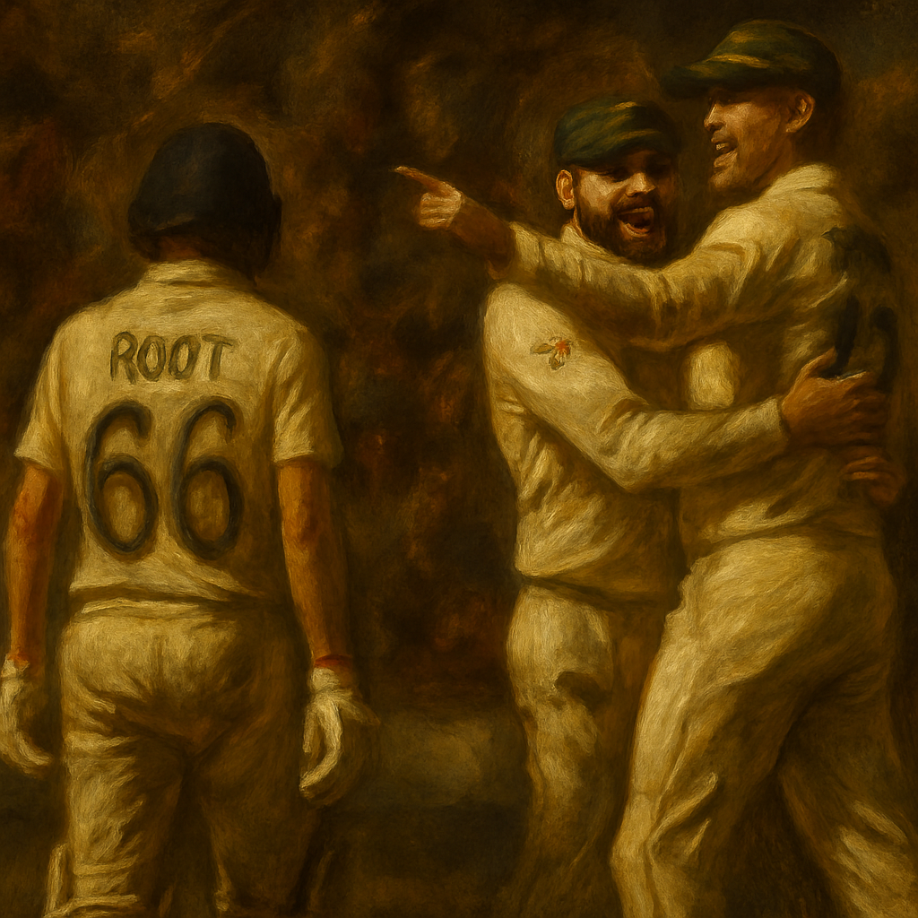 Warner taunts Root over Ashes