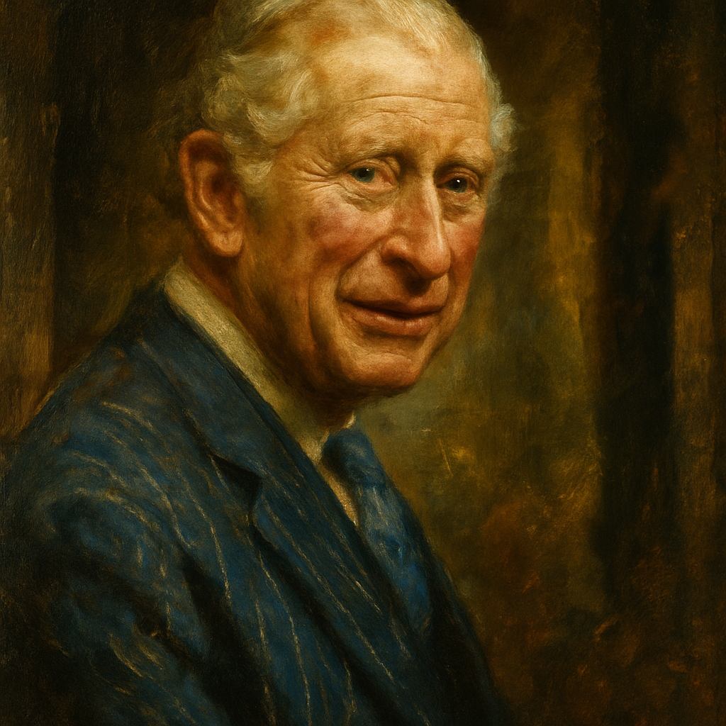 King Charles Attends Historic Cricket Test