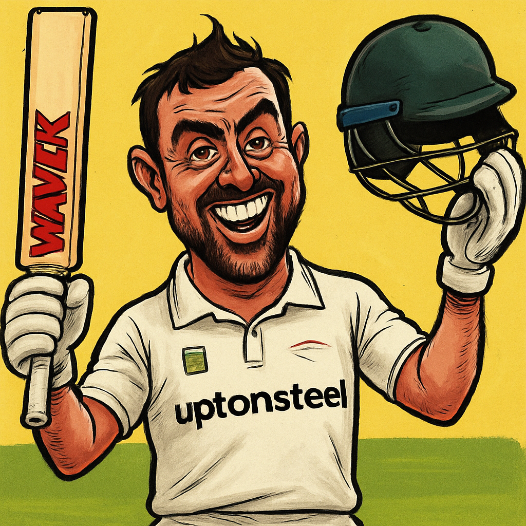 Leics dominate with Hill & Ahmed centuries