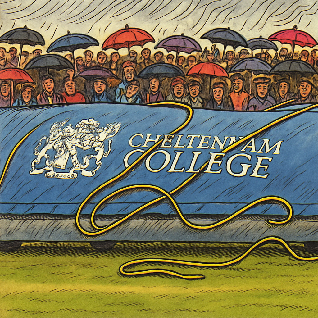 Rain halts Cheltenham cricket match