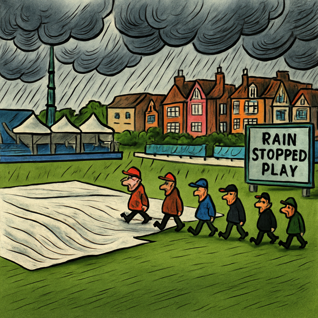 Sussex v Hampshire rain delay continues