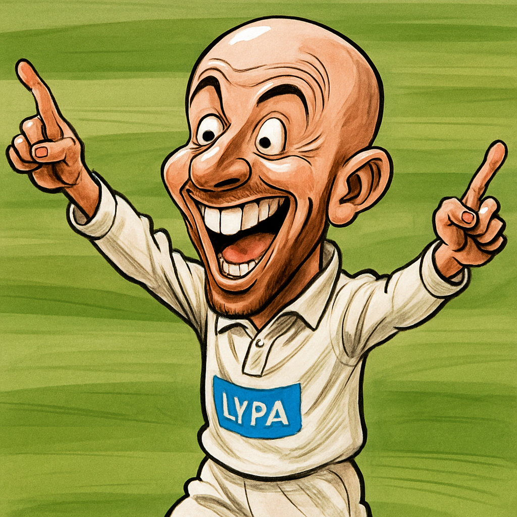 Leach's Seven-Wicket Haul Triumphs