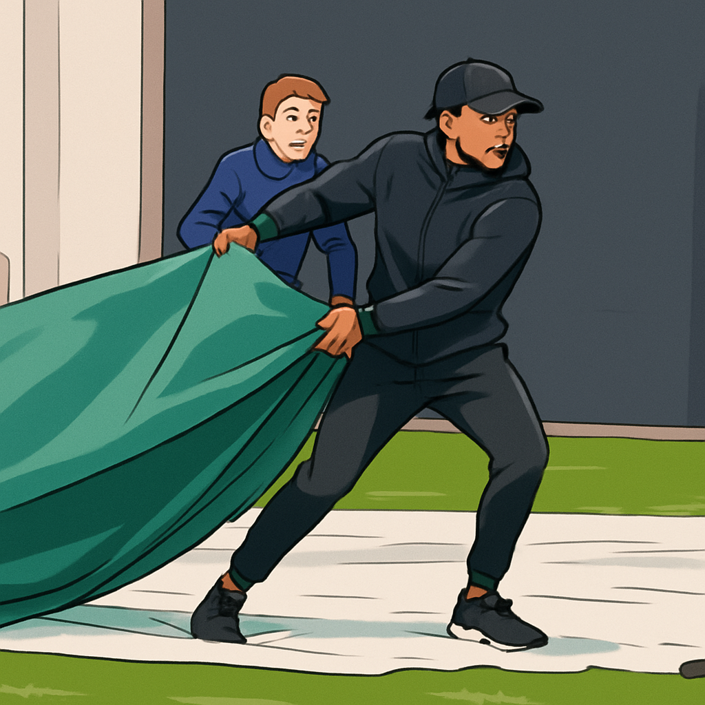 Rain ruins Scotland's World Cup chance