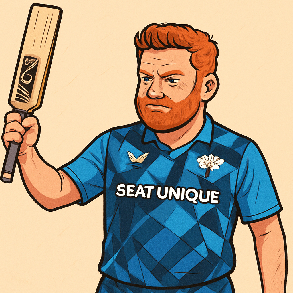 Bairstow's 116 Leads Roses Victory