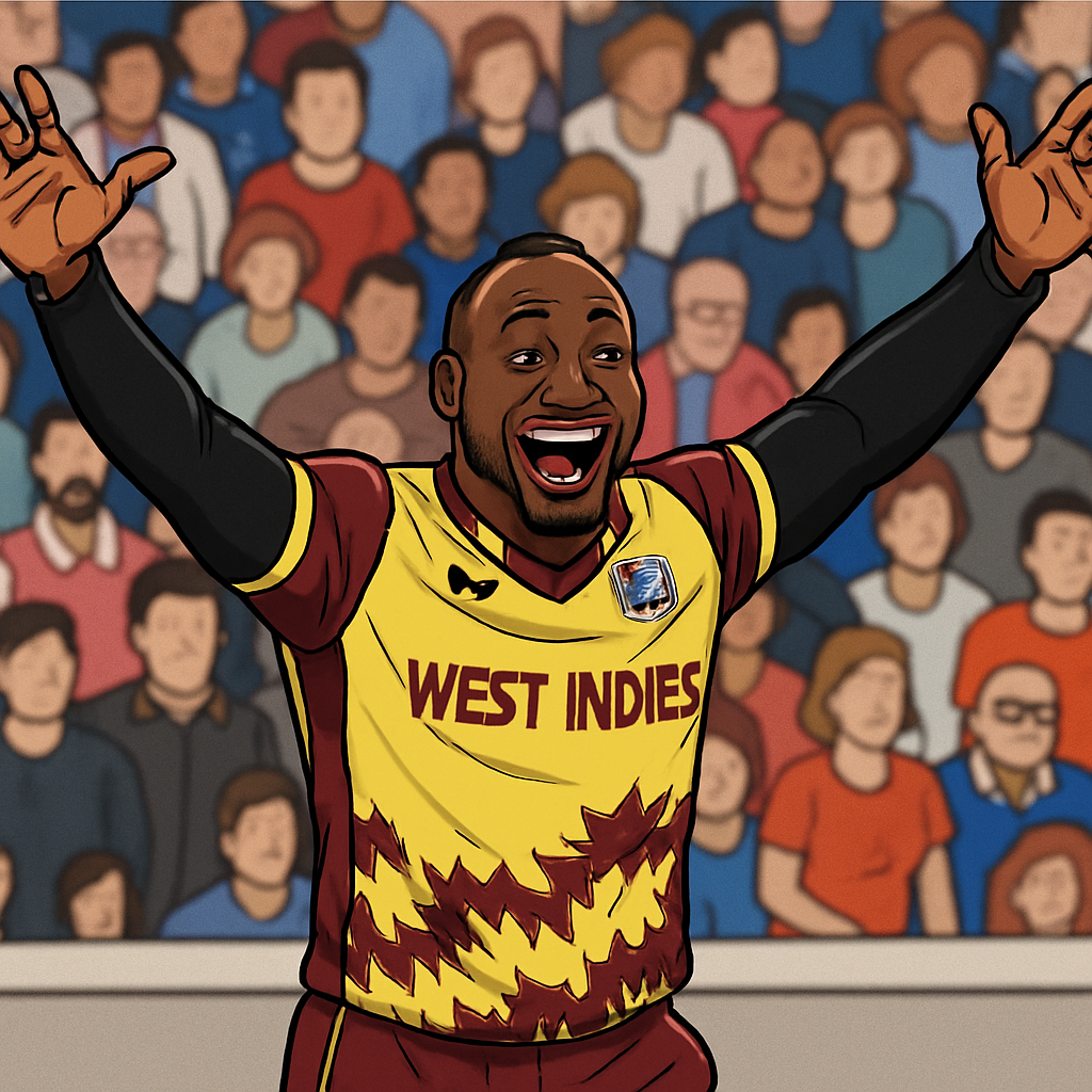 Russell Bids Farewell to West Indies