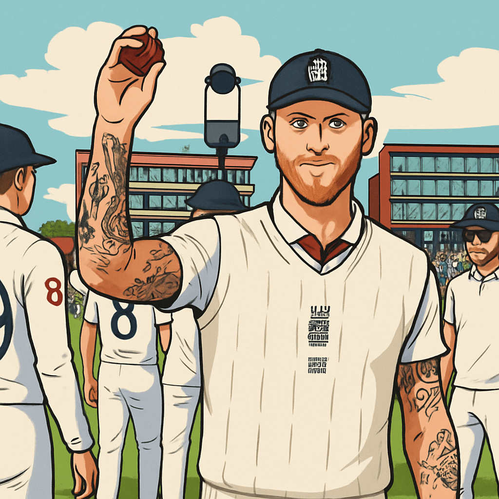 Stokes leads England's seam attack