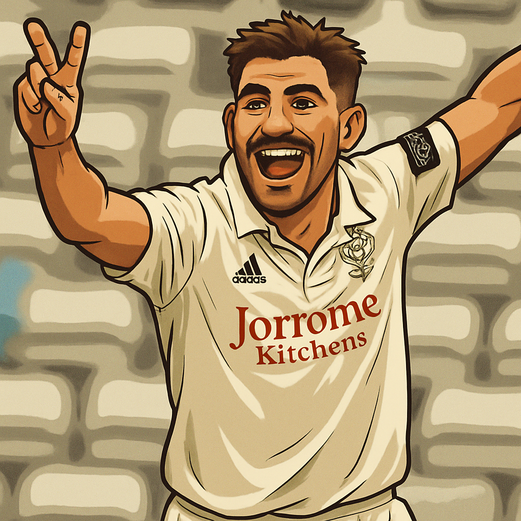 Notts dominate Worcestershire with Tongue burst