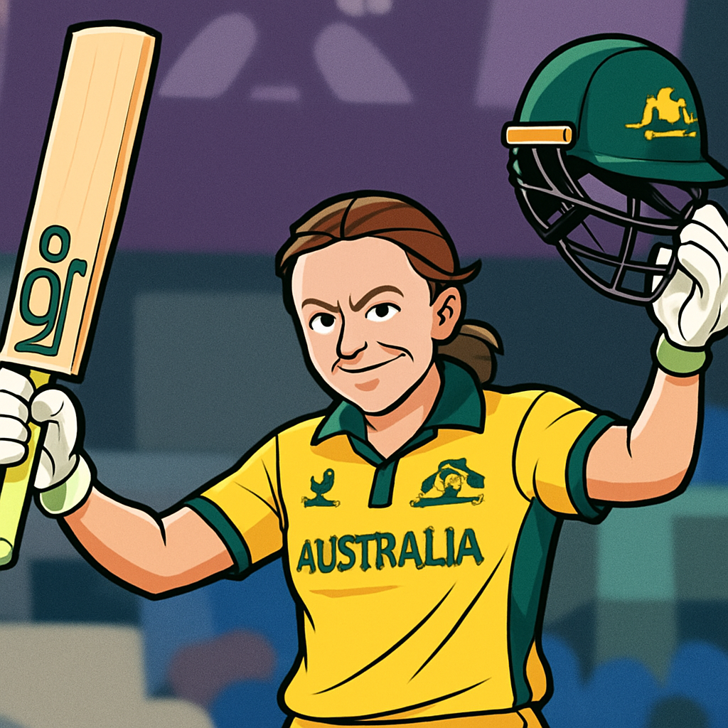 Healy's ton powers Australia's epic chase