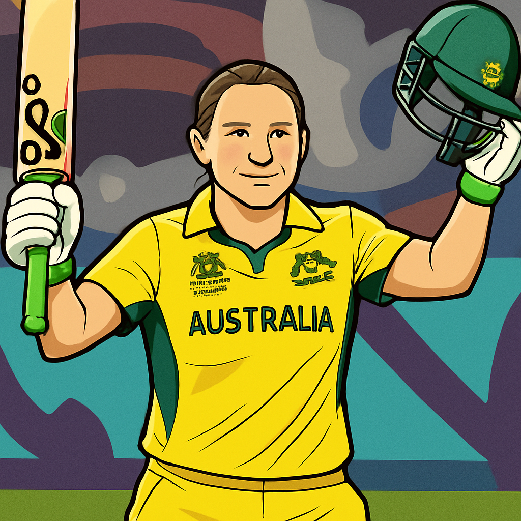 Healy's century secures Australia's semi-final