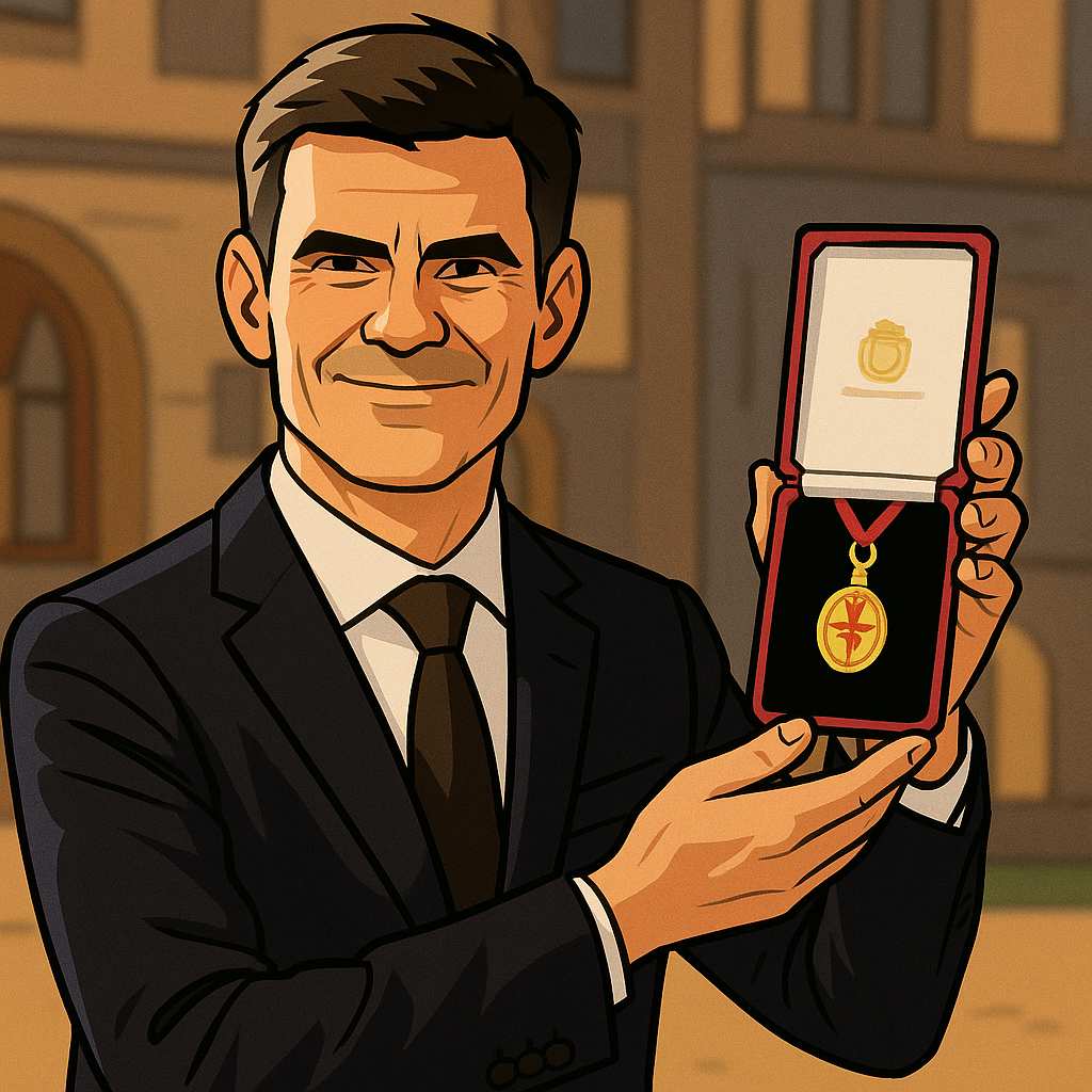 Cricket Great Anderson Knighted by King