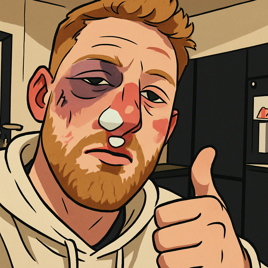 Stokes Struck by Ball, Suffers Injury