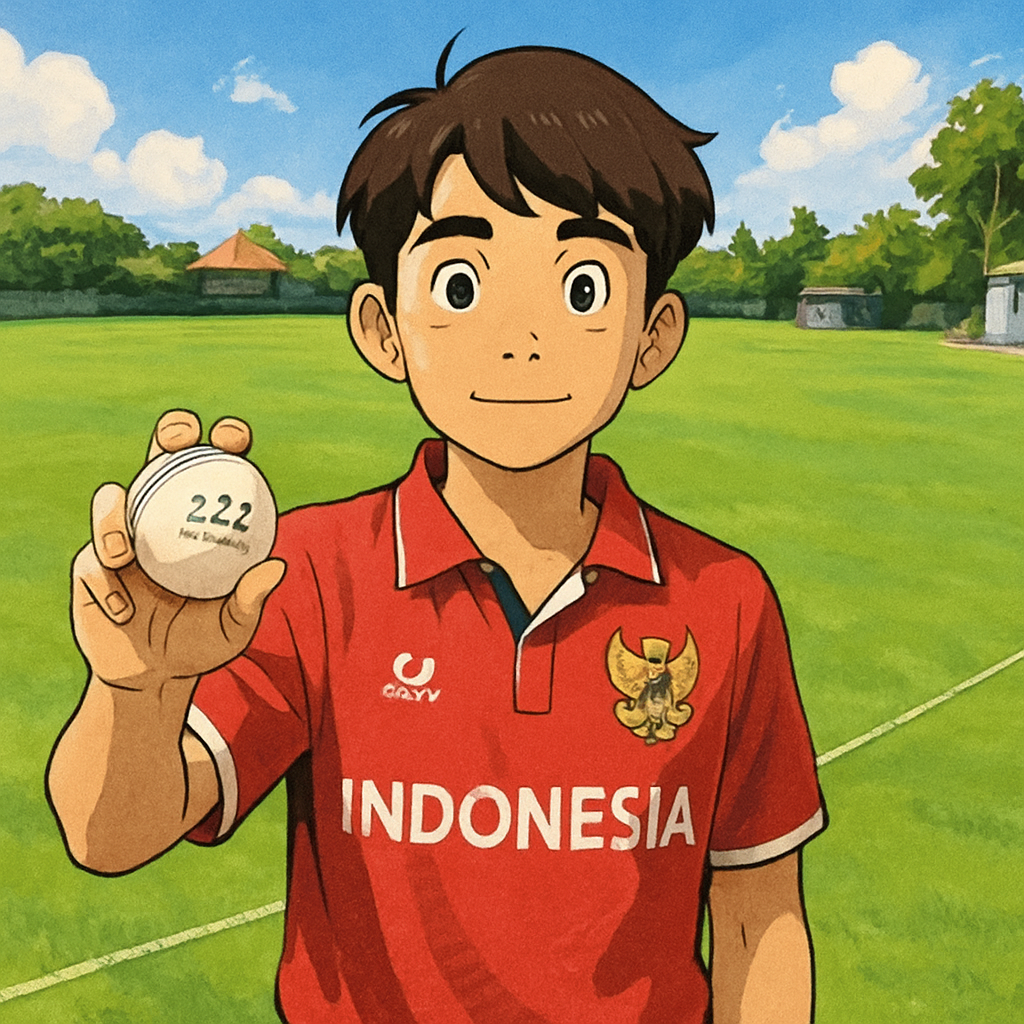 Indonesian Bowler's Historic Five-Wicket Over