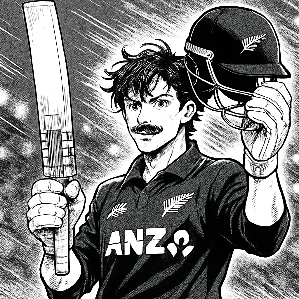 Australia defeats New Zealand despite Robinson ton