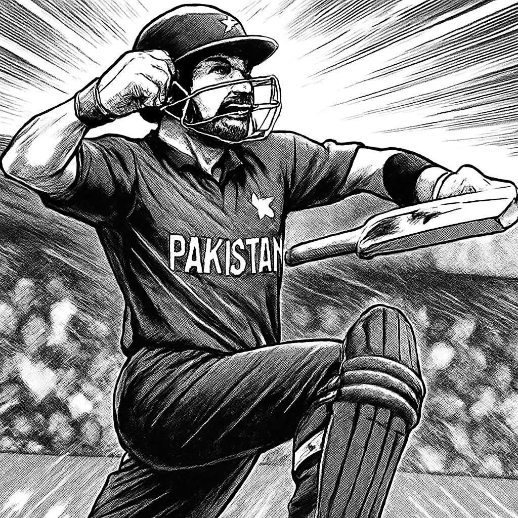 Farhan's Ton Powers Pakistan Forward