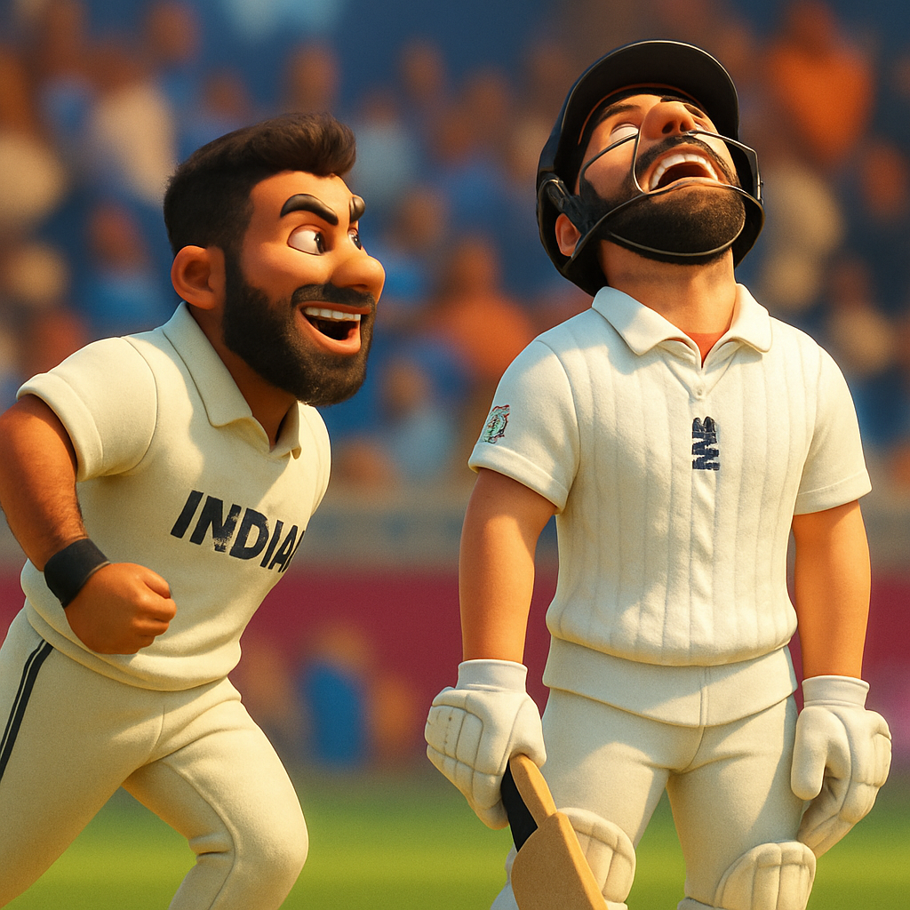 Siraj fined for Duckett celebration