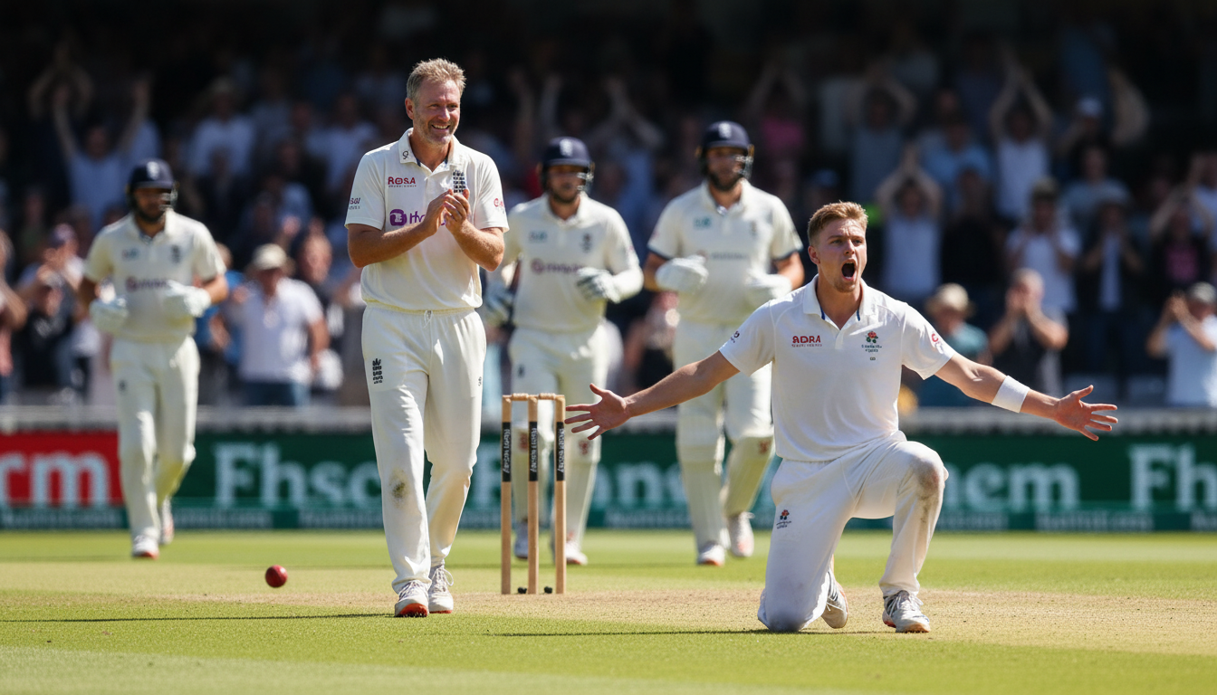 Anderson Backs Stanley for Test Cricket After Impressive Display