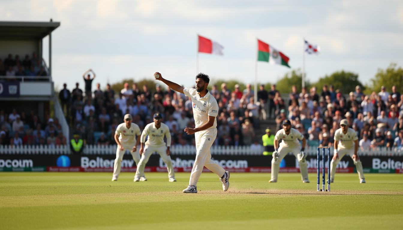 Bashir Stars on Debut as Derbyshire Dominate Worcestershire