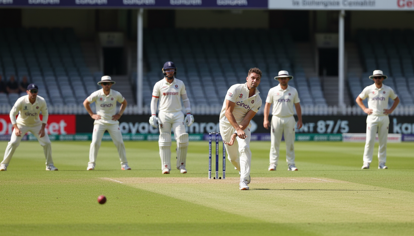 Conway's Five-For Leaves Kent Staring at Innings Defeat