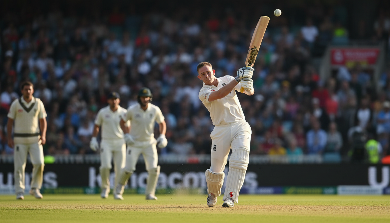 Haynes Century Lifts Notts After Duckett's Early Exit