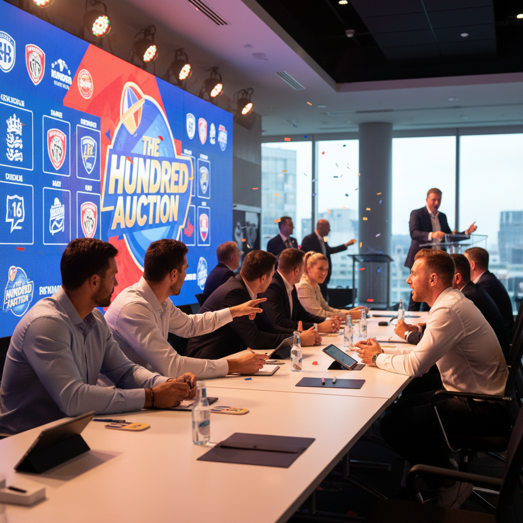 Inside The Hundred Auction: Cricket's First UK Sporting Sale