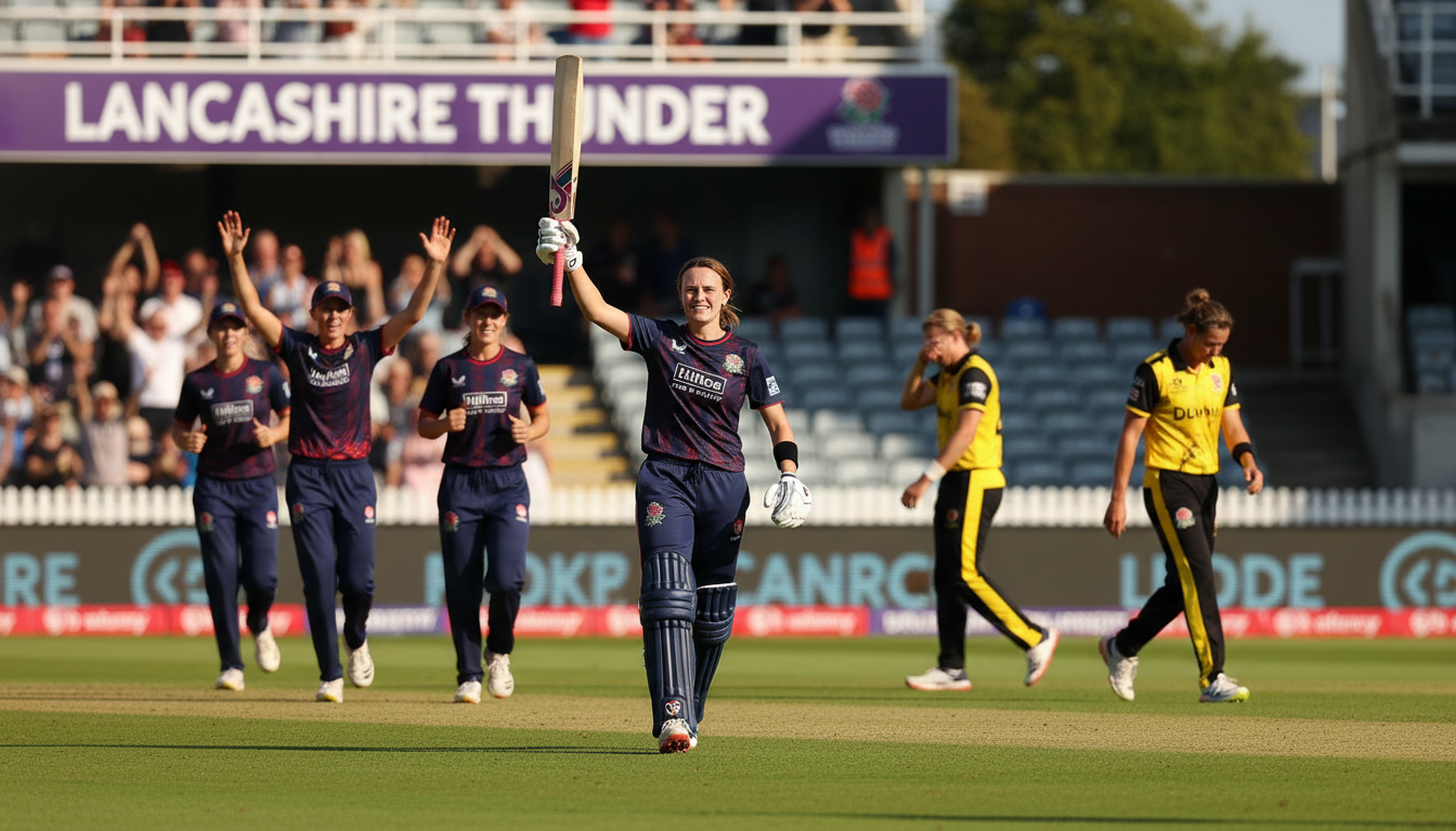 Lancashire Launch Title Defence with Commanding Durham Victory