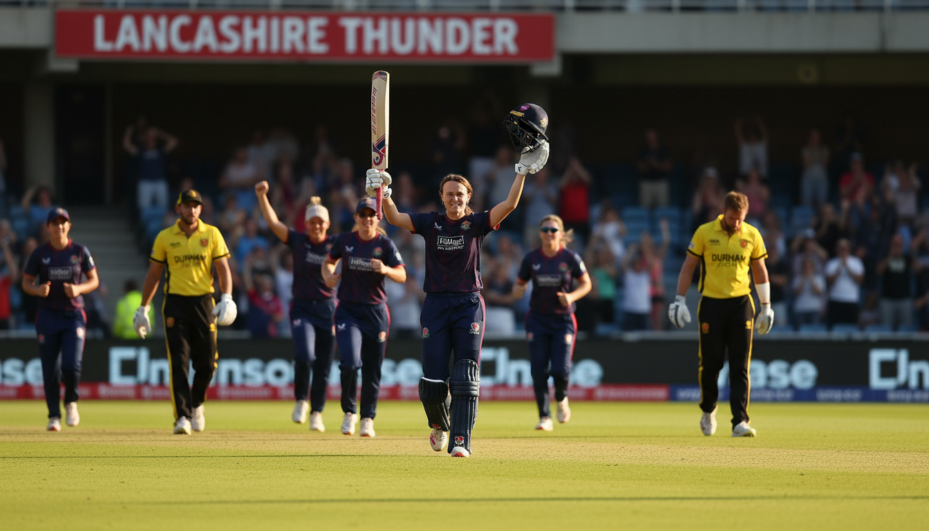 Lancashire Launch Title Defence with Commanding Durham Victory