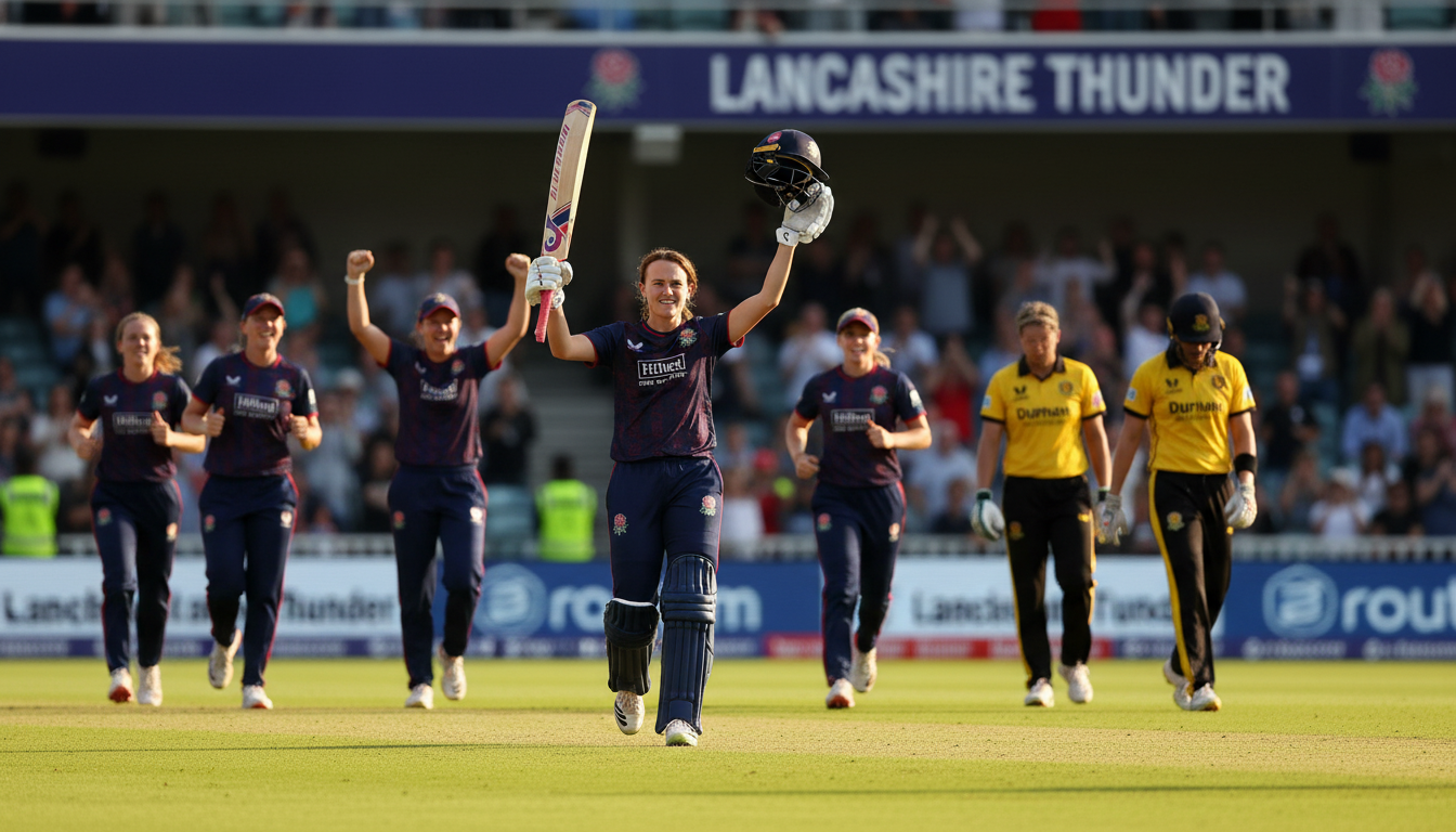 Lancashire Launch Title Defence with Commanding Durham Victory