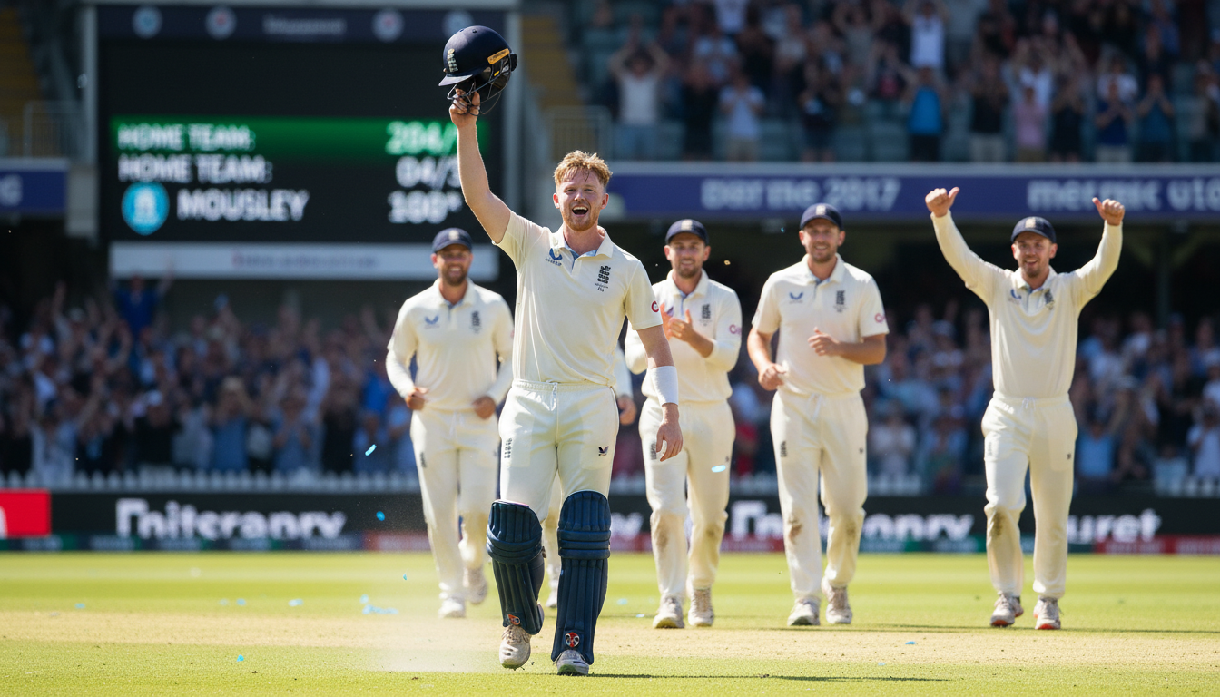 Mousley's Maiden Century Signals Bright Future for Bears