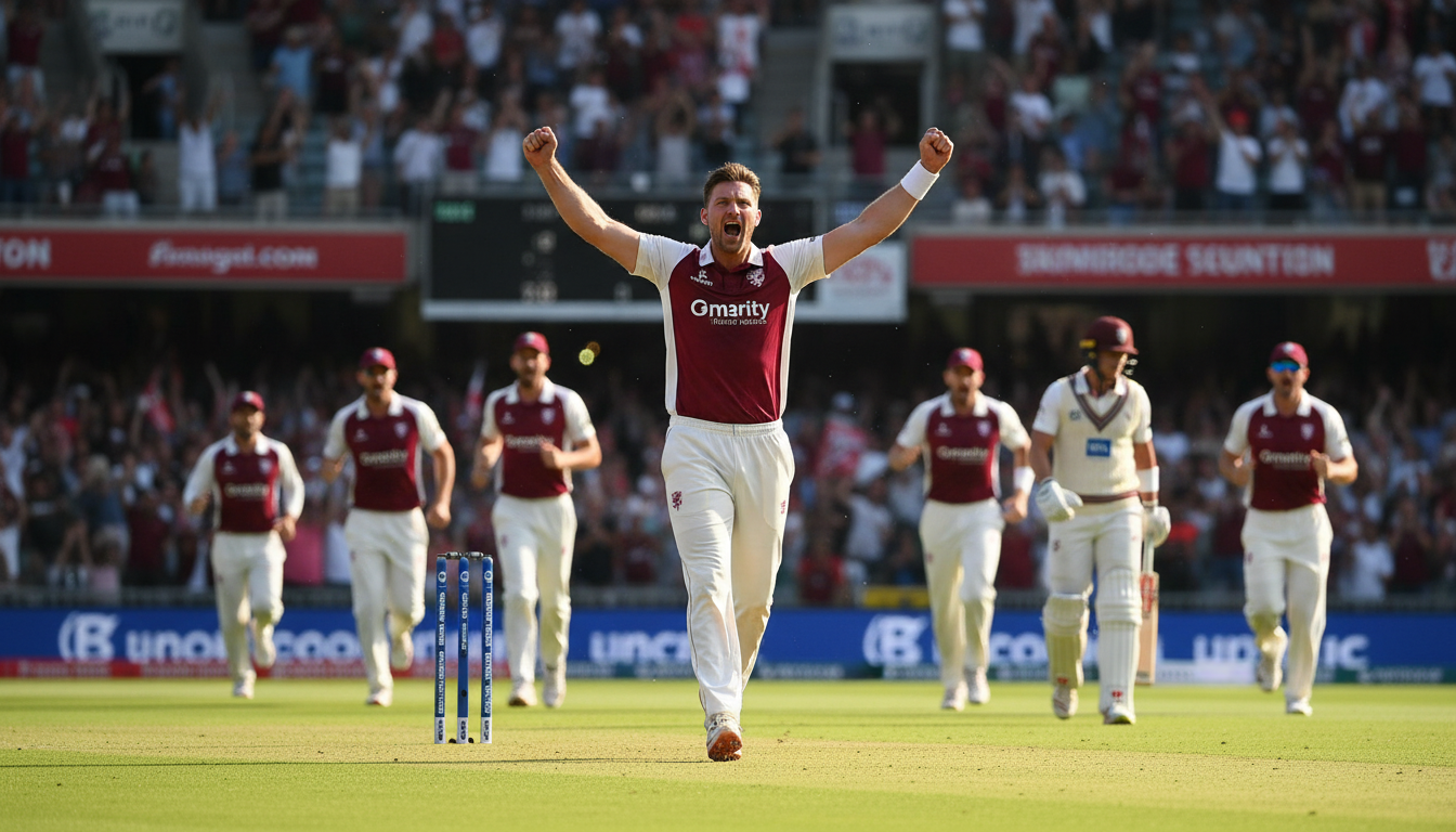 Overton's Masterclass Guides Somerset to Dominant Victory