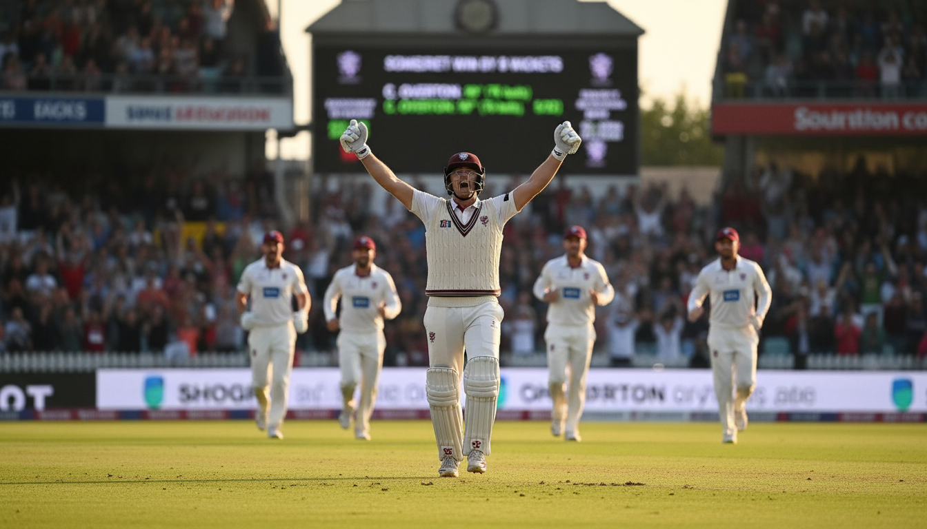 Overton's Masterclass Guides Somerset to Dominant Victory