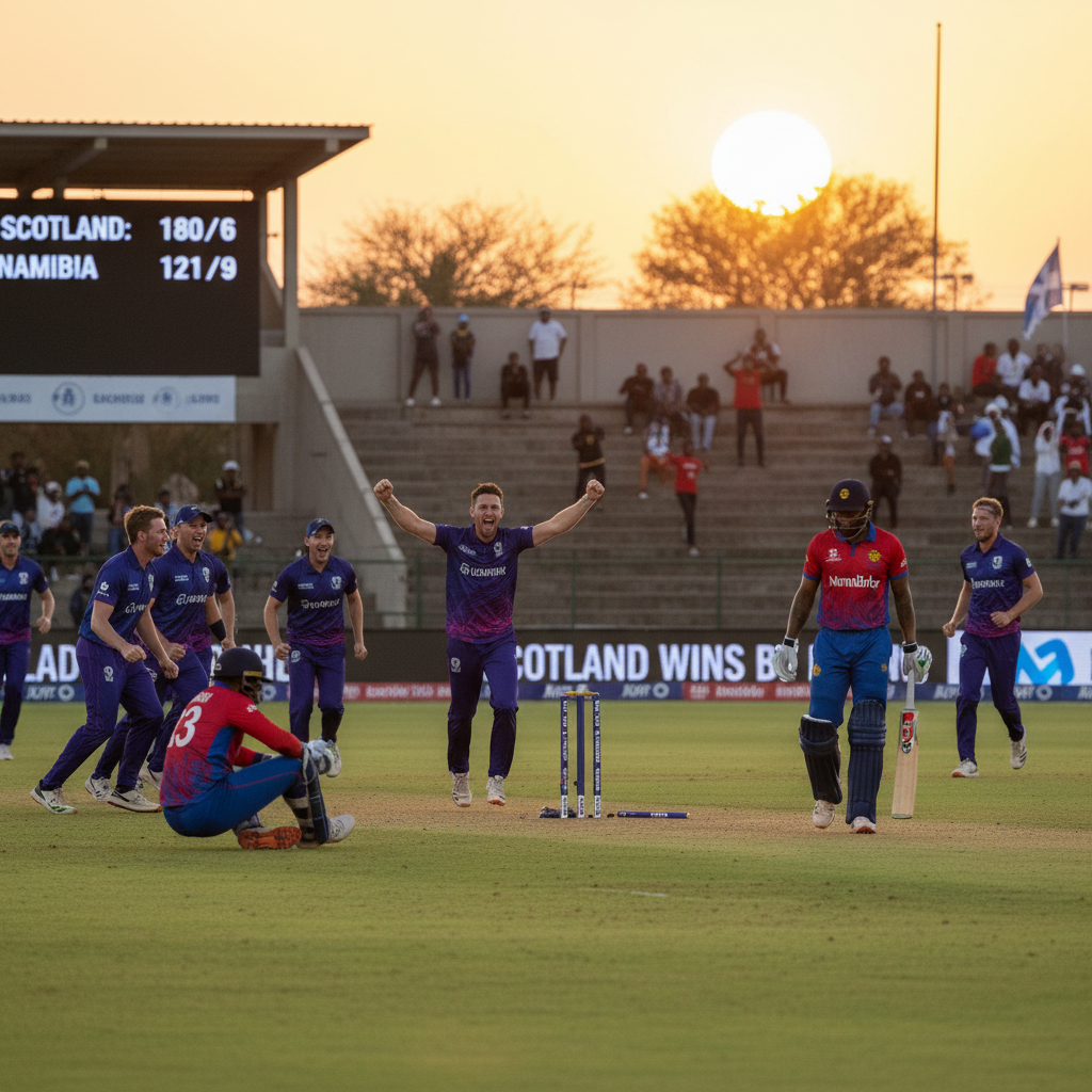 Scotland Close on Victory After Namibia Collapse in Windhoek