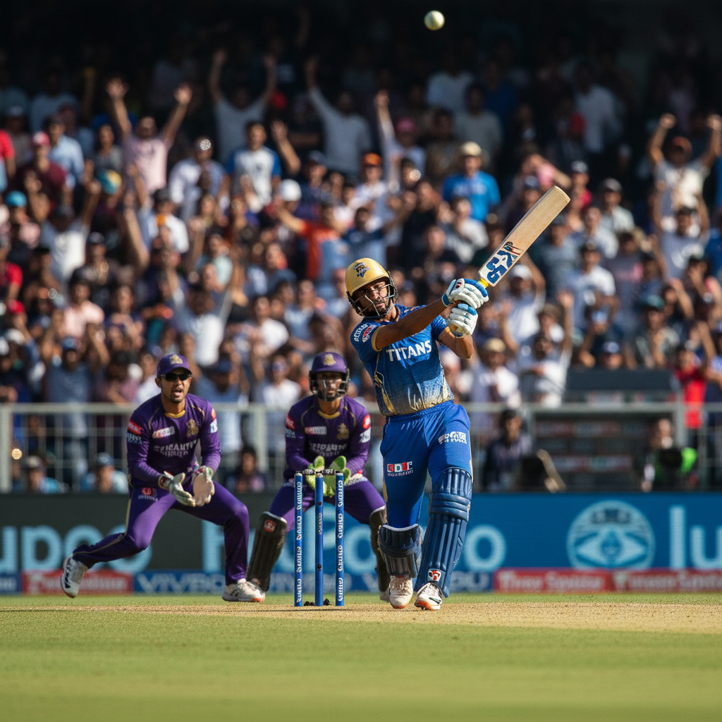 Titans Cruise Past Super Giants in Dominant Seven-Wicket Victory