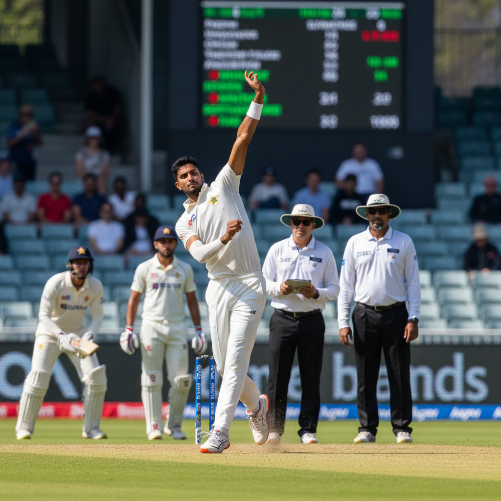 Usman Tariq's Bowling Action Sparks Cricket's Latest Controversy