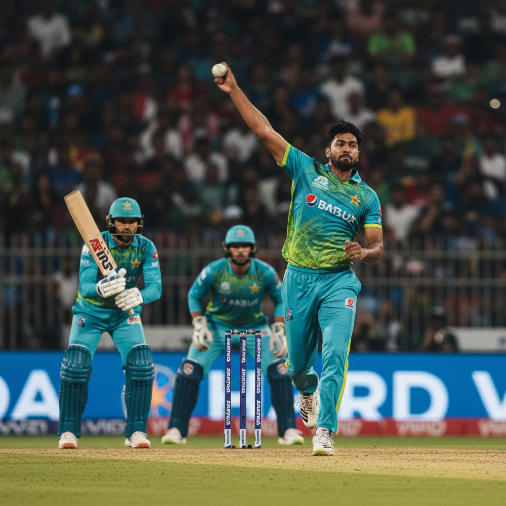 Usman Tariq's Bowling Action Under Scrutiny at T20 World Cup