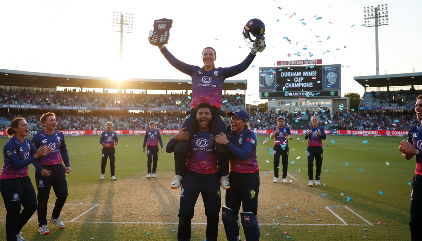 Wilson's Magnificent 152 Sparks Durham's Maiden Cup Victory